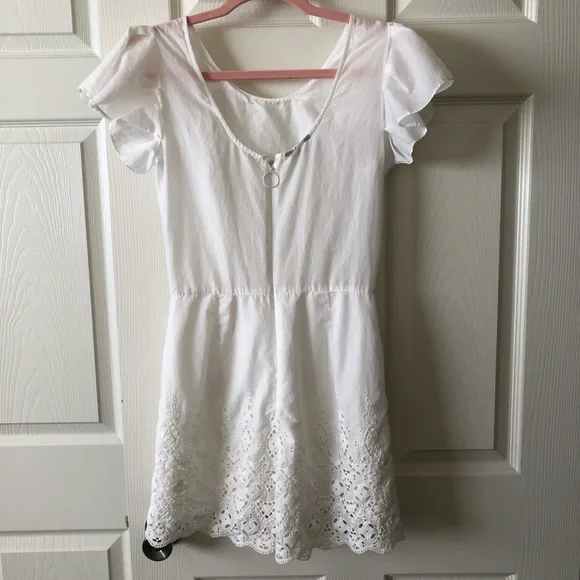 Joe’s Jeans Vienna white romper size small - Picture 3 of 9